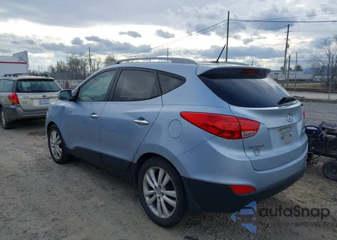 2012 Hyundai Tucson Limited из США, поврежденный, VIN KM8JU3AC7CU364007